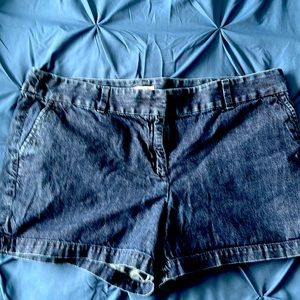 Loft Denim shorts 4”